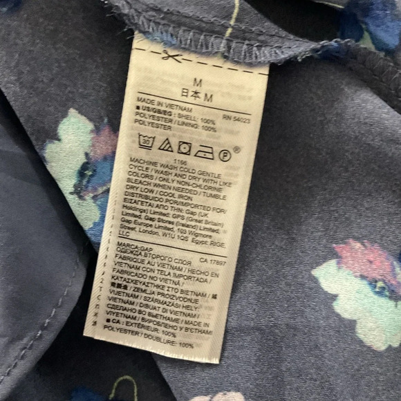 Gap Floral Ruffle Wrap Midi Skirt - Picture 8 of 10